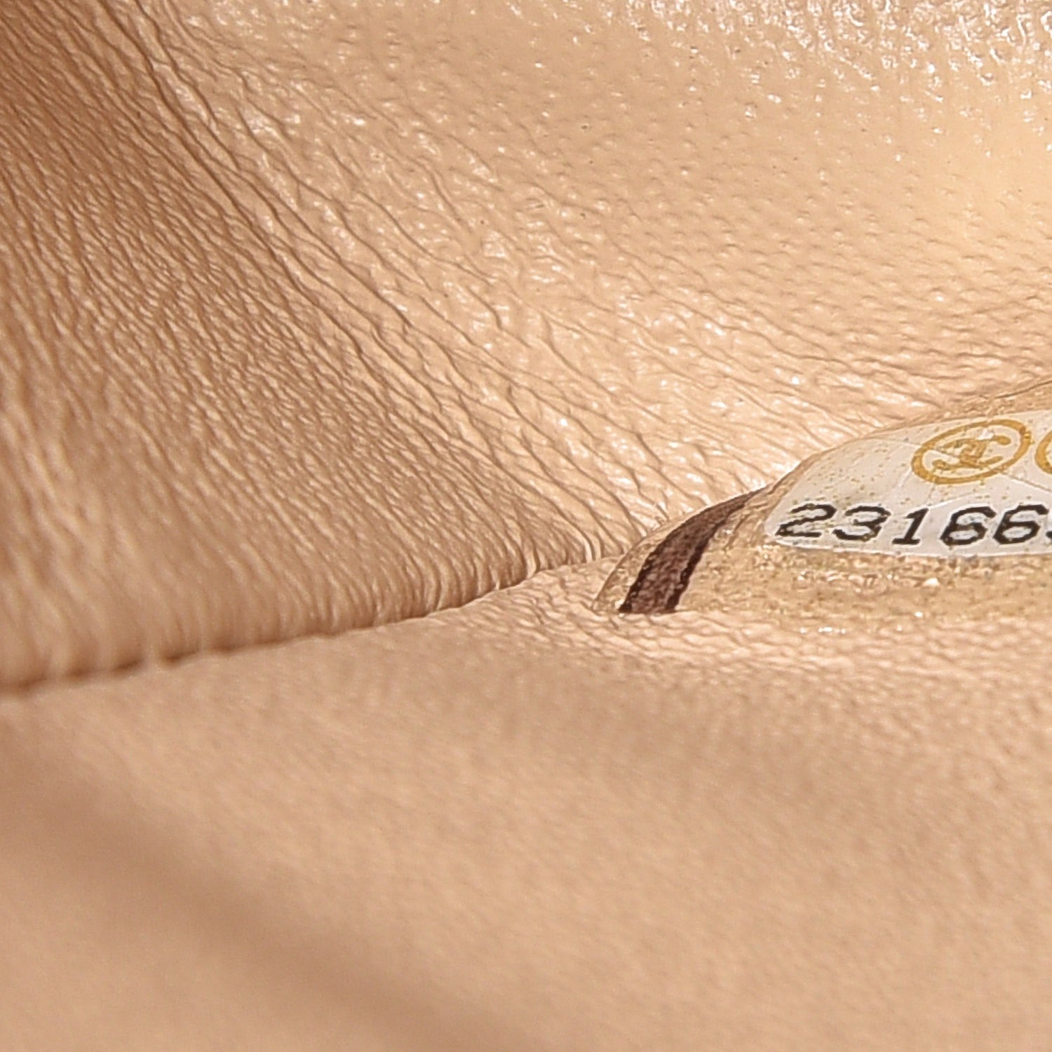 Chanel Caviar Quilted Medium Double Flap Beige Clair 8 of 9