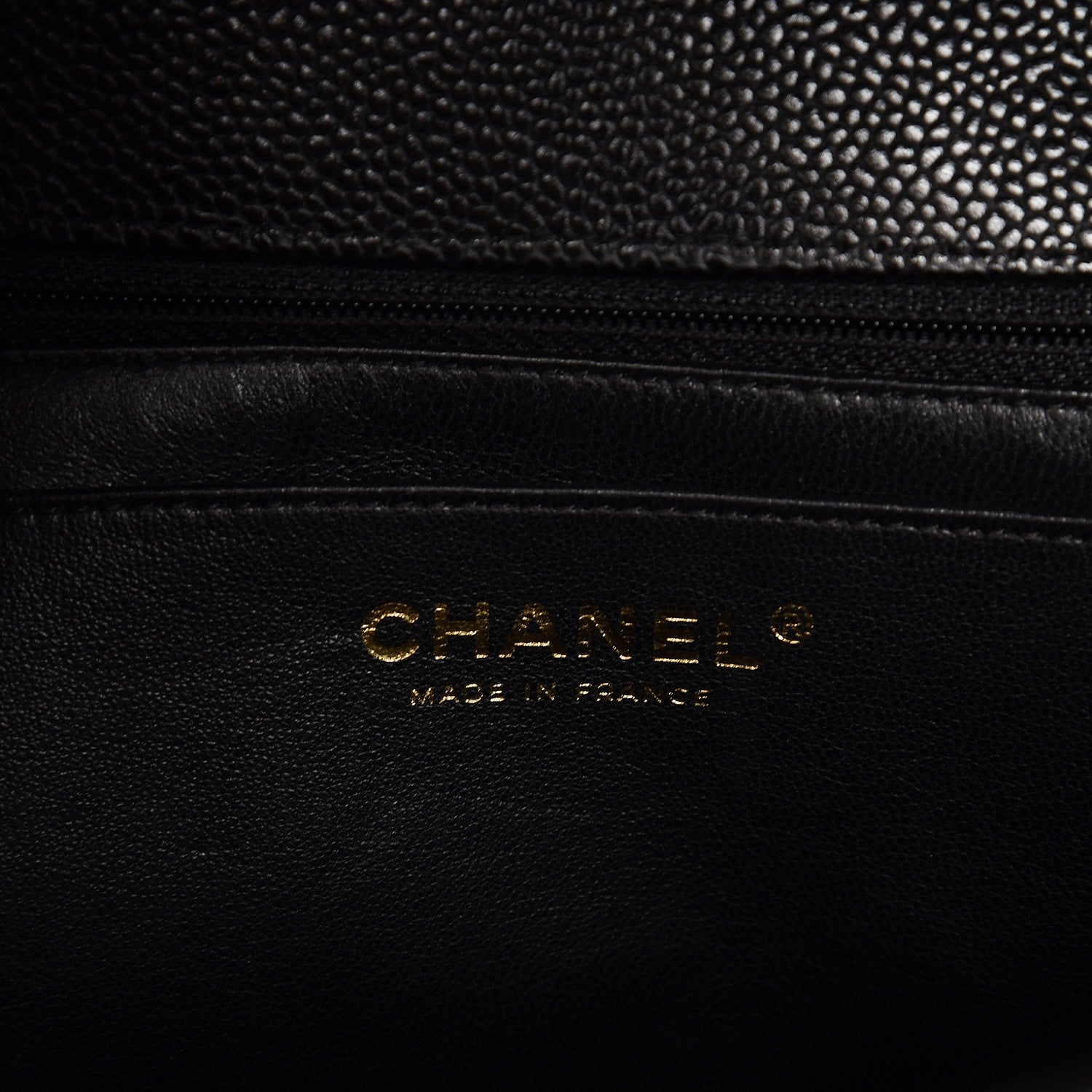 Chanel Caviar Quilted Jumbo Single Flap Black 6 of 9