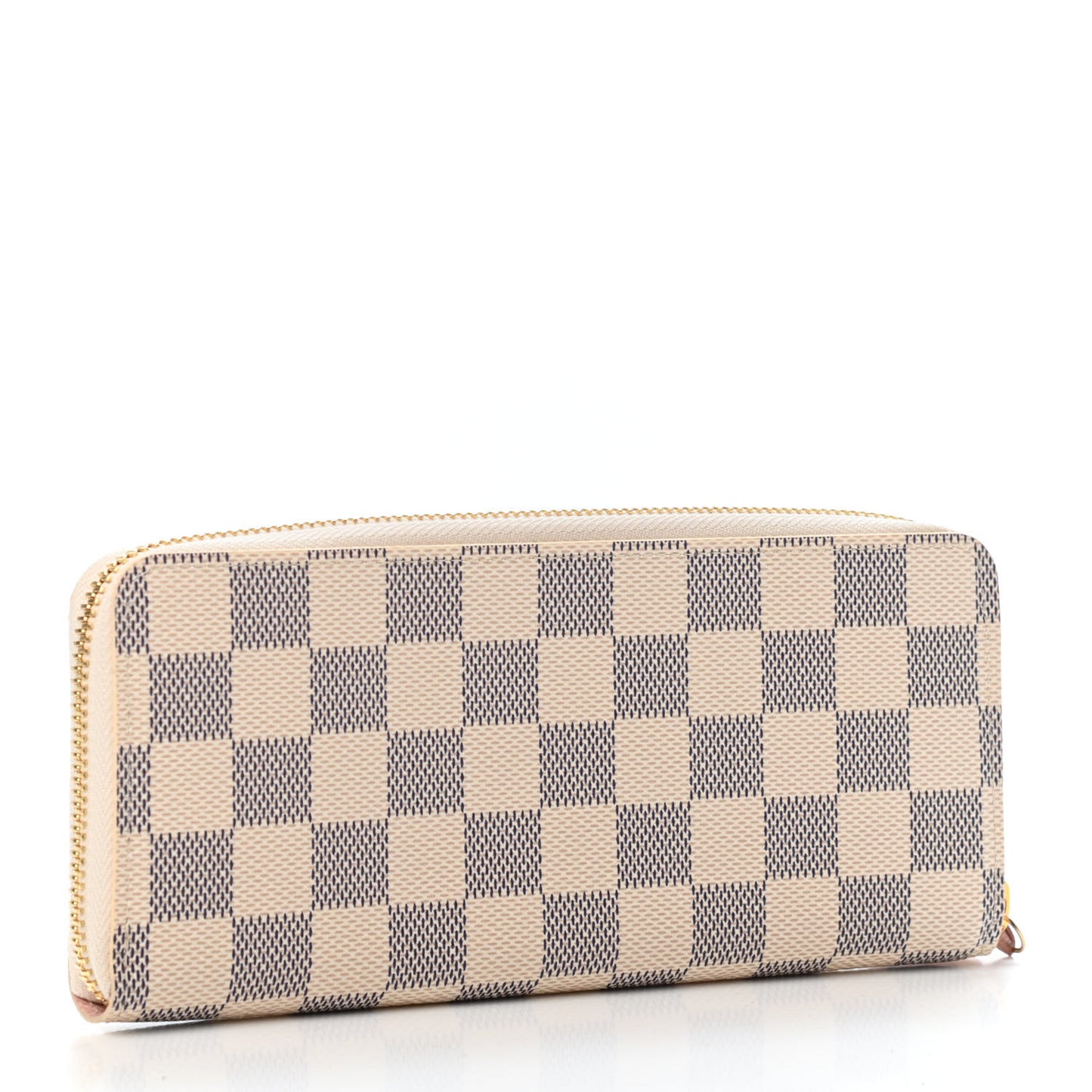 Damier Azur Clemence Wallet Rose Ballerine