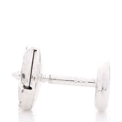 Hermes Sterling Silver TPM Farandole Earrings 6 of 8