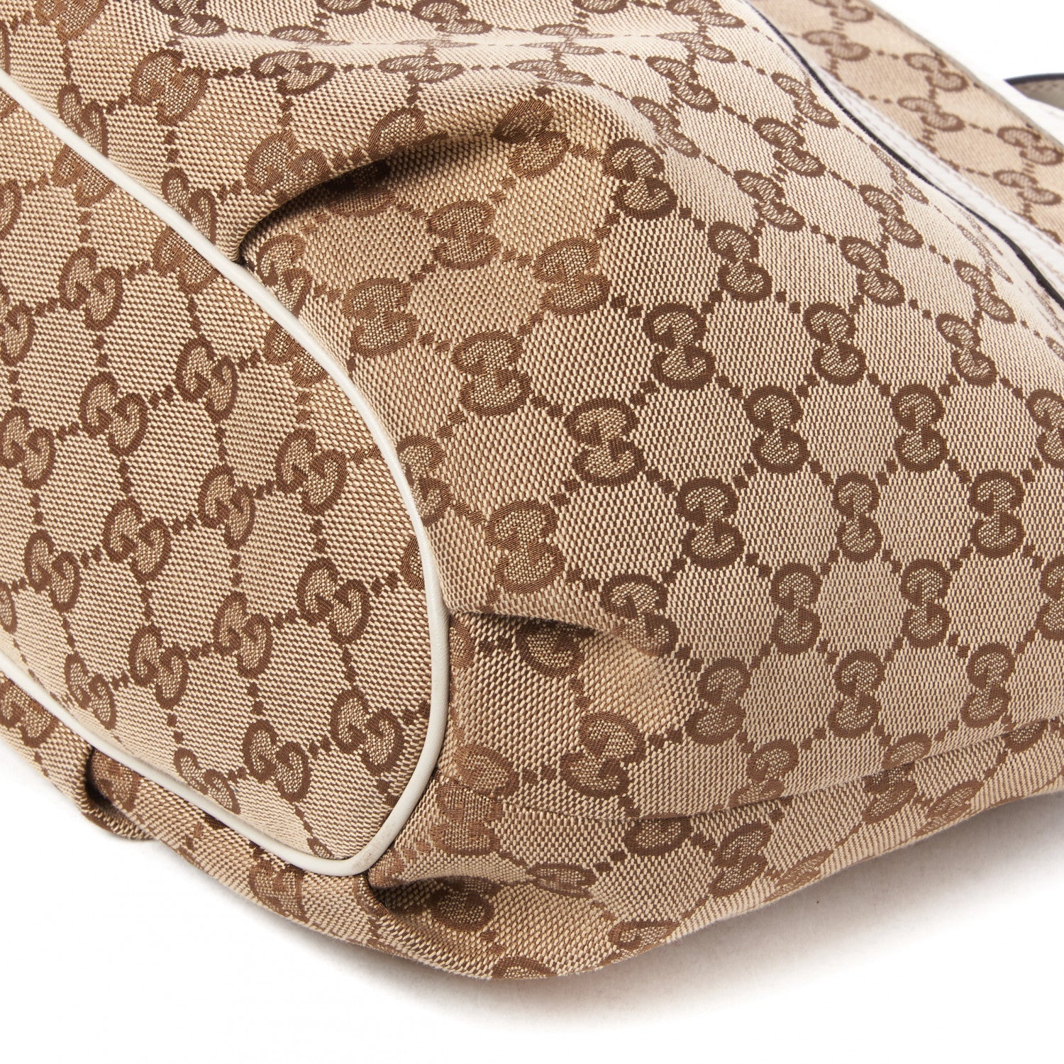 Gucci Monogram Messenger Bag Off White 5 of 7