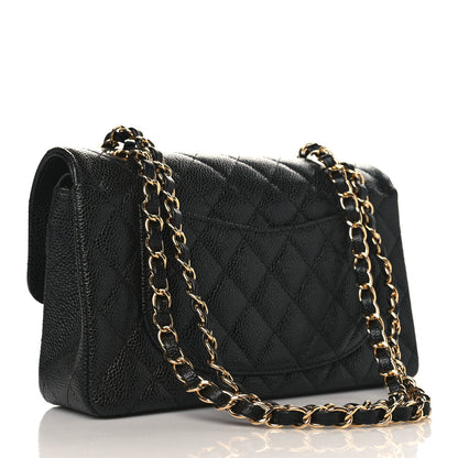 Chanel Caviar Quilted Small Double Flap Black 3 of 9