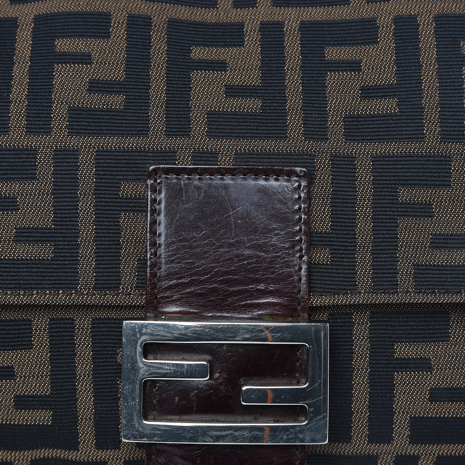 Fendi Zucca Mama Baguette Tobacco 16 of 16