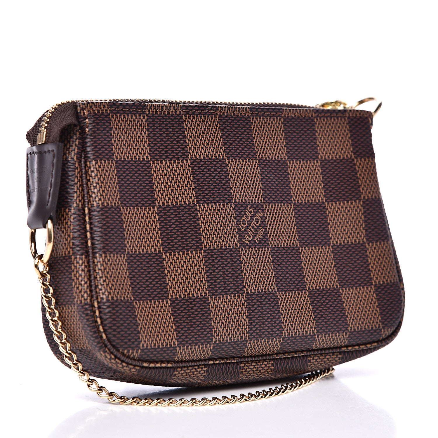 Louis Vuitton Damier Ebene Mini Pochette Accessories 2 of 9