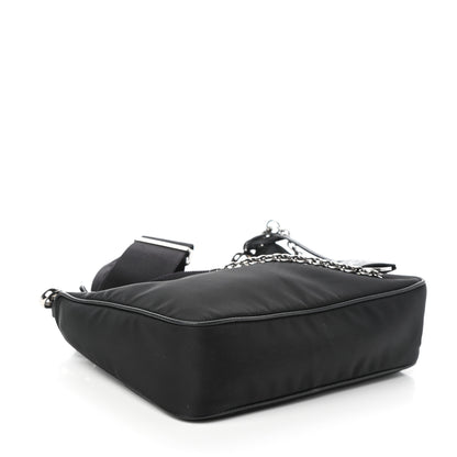 Prada Nylon Re-Edition 2005 Shoulder Bag Black 4 of 8