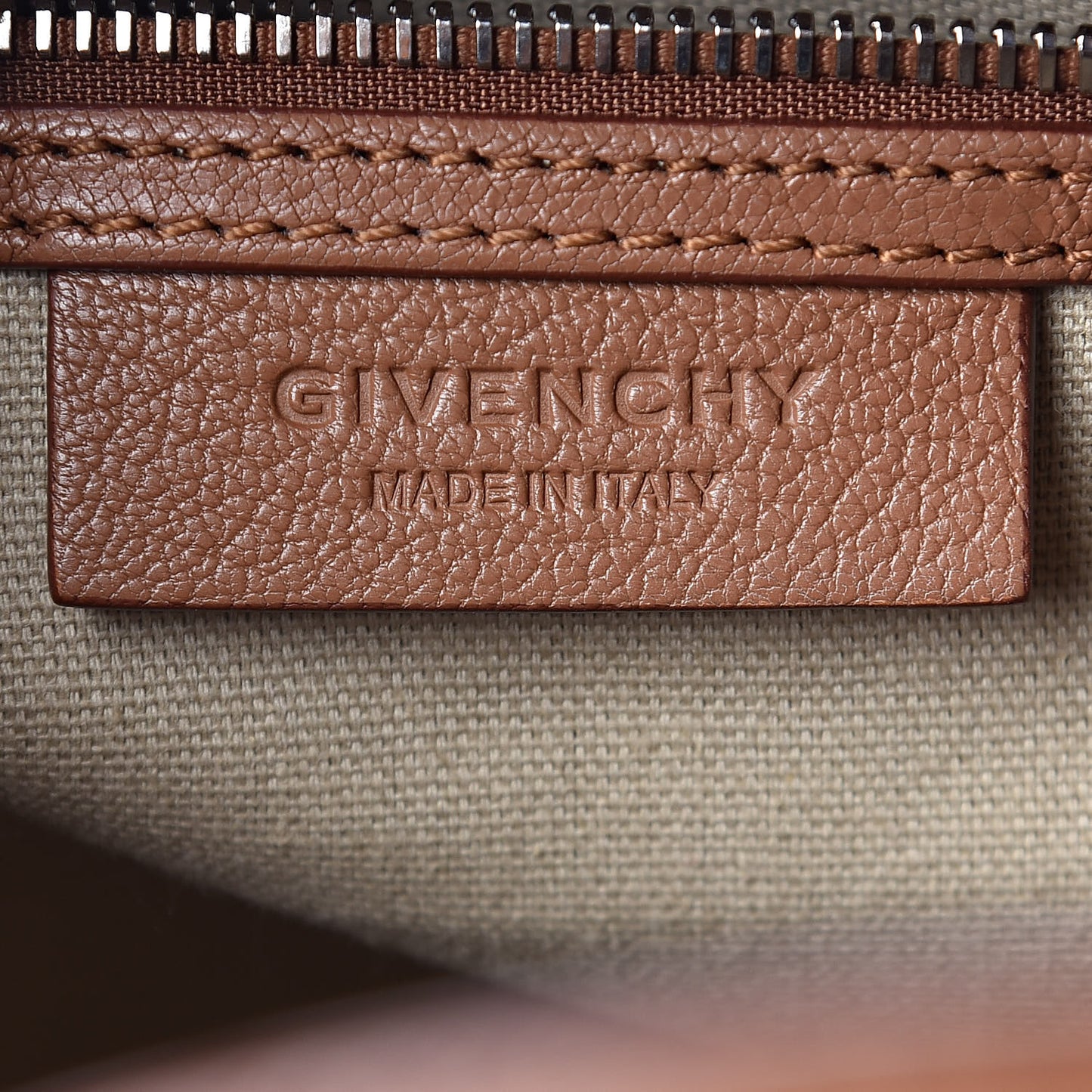 Sugar Goatskin Medium Antigona Cognac