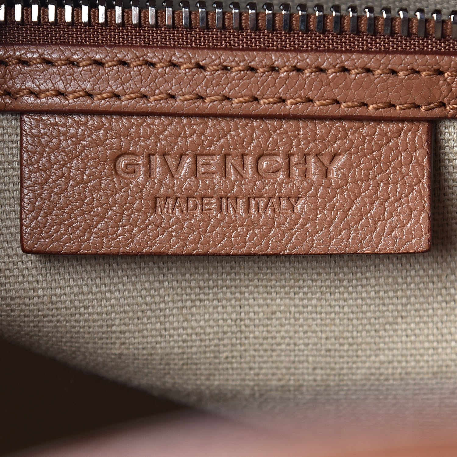 Givenchy Sugar Goatskin Medium Antigona Cognac 7 of 15