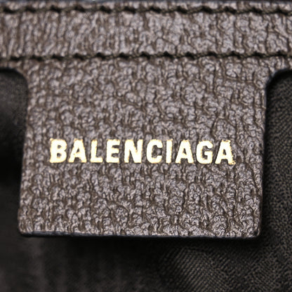 Gucci X BALENCIAGA BB Supreme Monogram Web Medium Ophidia Shopping Tote Beige New Acero 8 of 15