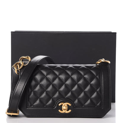 Chanel Calfskin Quilted Small Flap Black 8 of 8