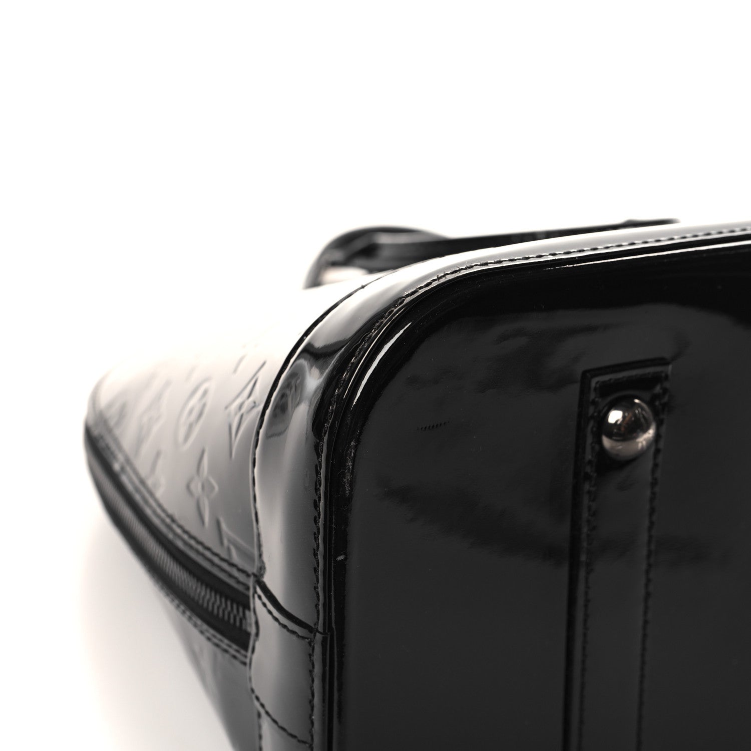 Louis Vuitton Vernis Alma GM Noir Magnetique 10 of 11