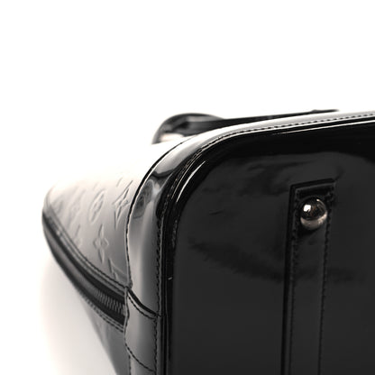 Louis Vuitton Vernis Alma GM Noir Magnetique 10 of 11