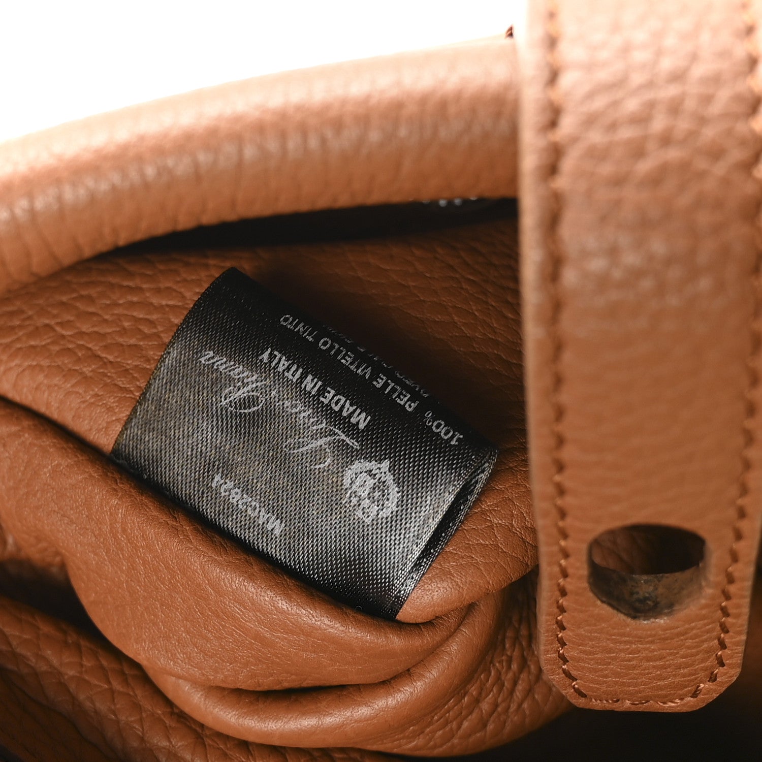 Loro Piana Grained Calfskin Cluisee Large Shoulder Bag 7 of 11