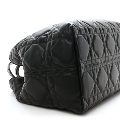 Christian Dior Calfskin Macrocannage Large Toujours Black 10 of 11