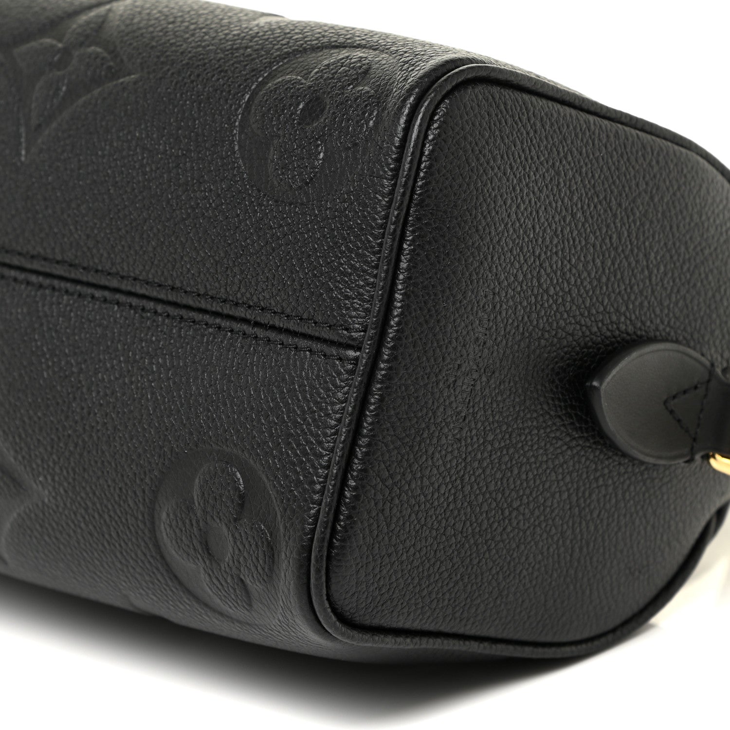 Louis Vuitton Empreinte Monogram Giant Speedy Bandouliere 20 Black 9 of 11