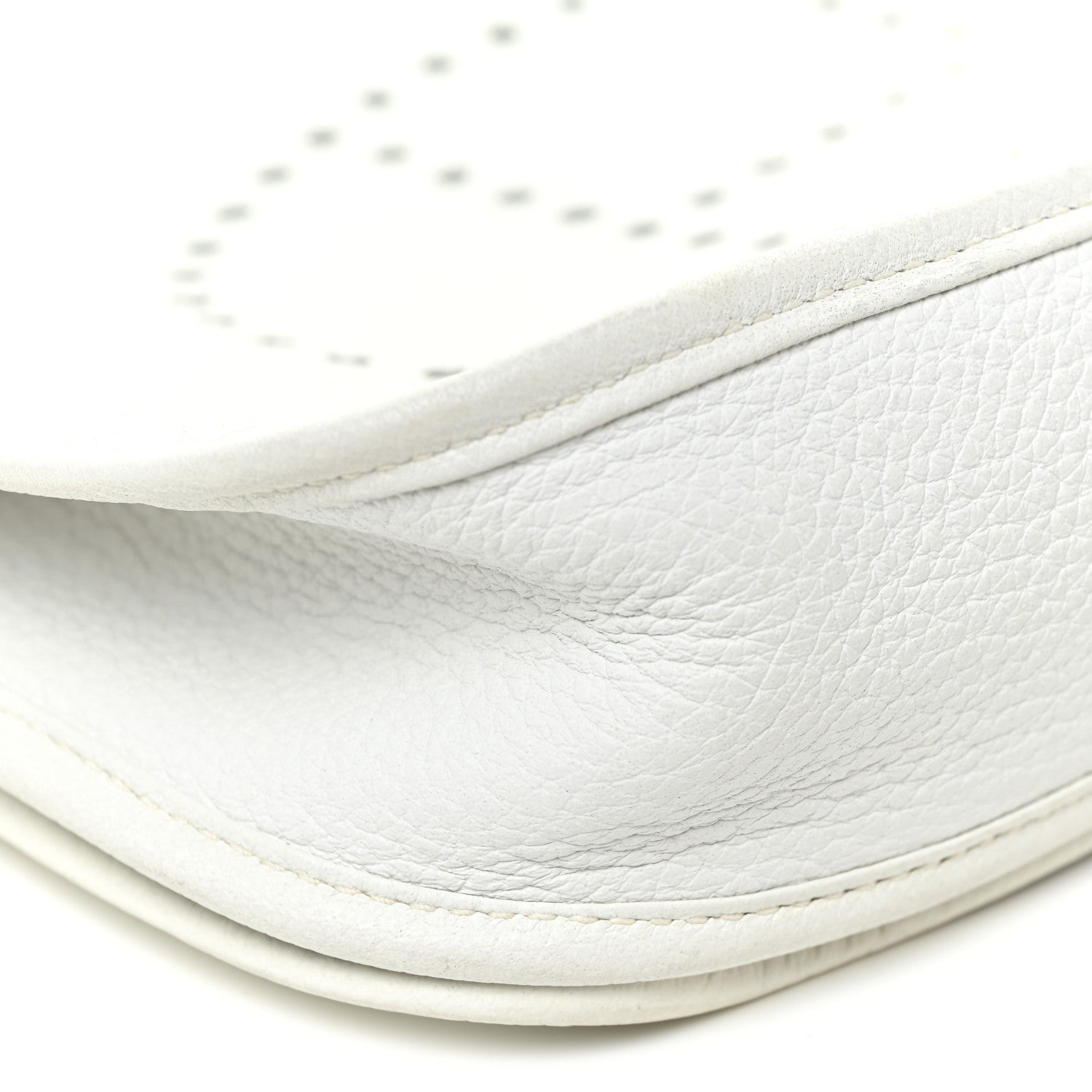 Hermes Taurillon Clemence Evelyne III PM White 7 of 13