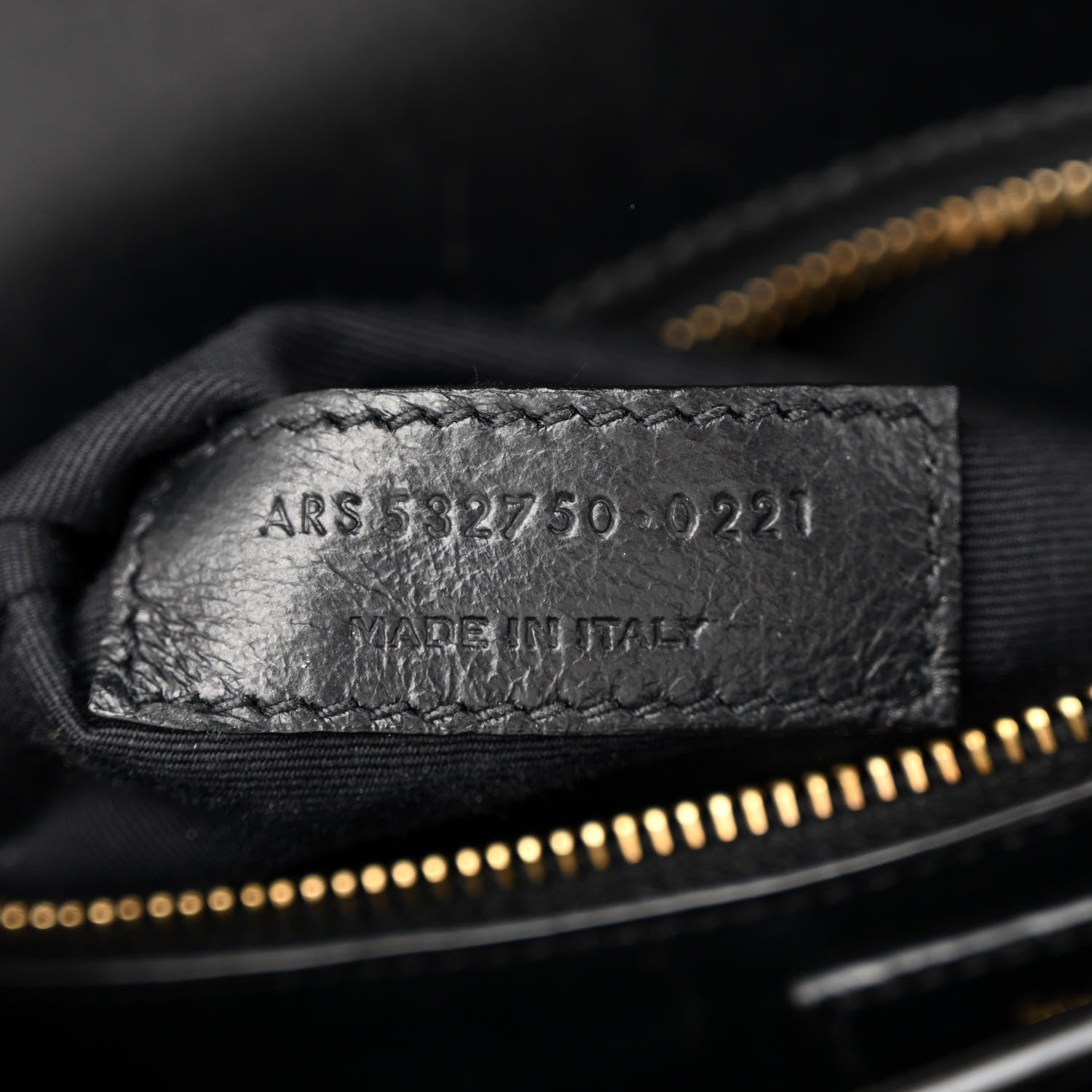 Saint Laurent Smooth Calfskin Monogram Cassandra Clasp Bag Black 7 of 16
