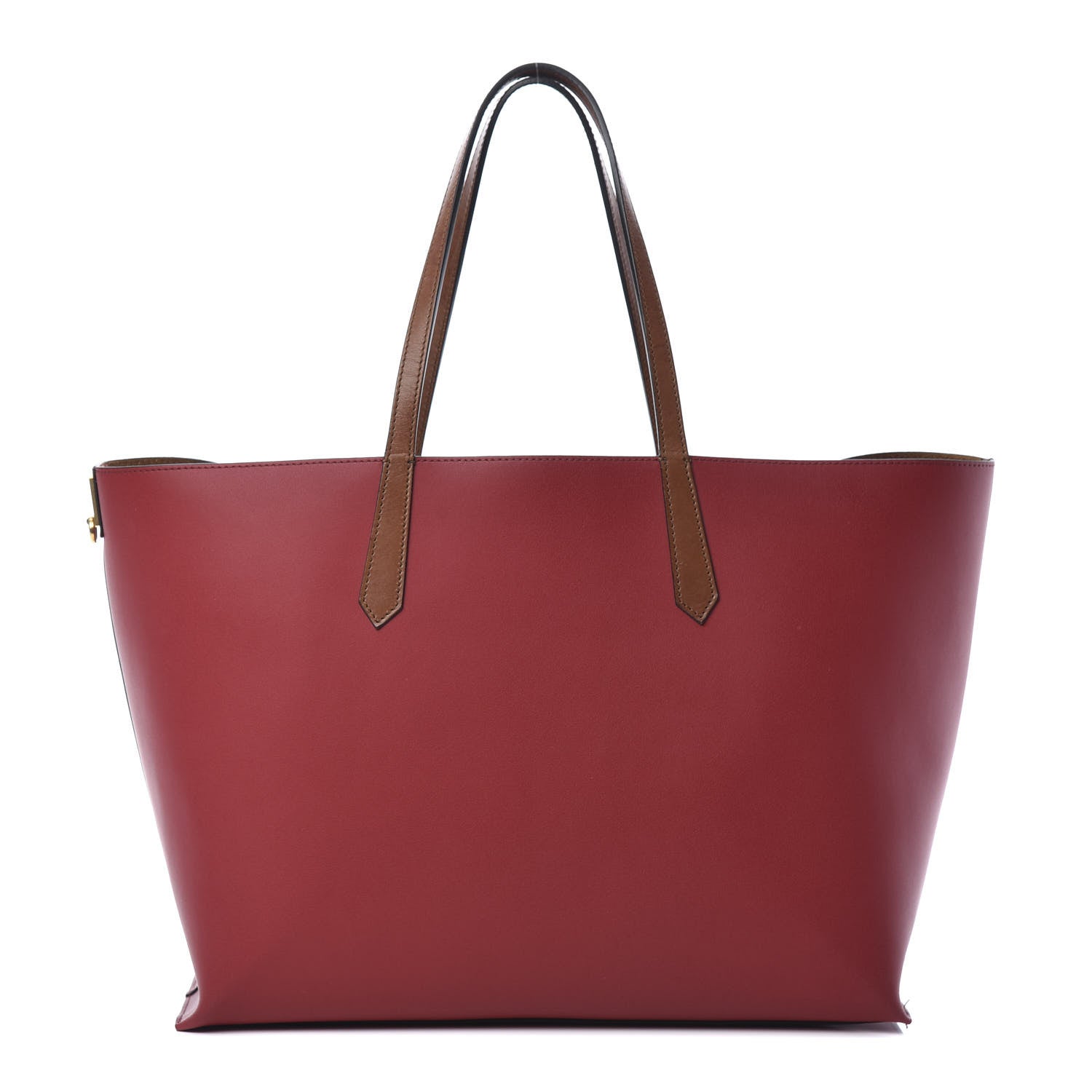 Givenchy Calfskin Medium GV Shopper Tote Dark Red 1 of 16