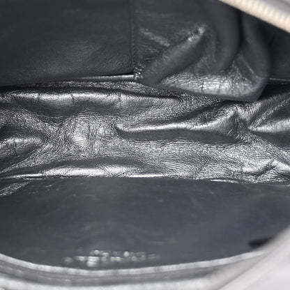 Chanel Metallic Aged Calfskin Quilted Medium Reissue Camera Case Dark Silver 5 of 10