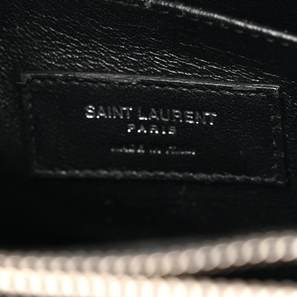 Saint Laurent Calfskin Small Sac De Jour Black White 6 of 12