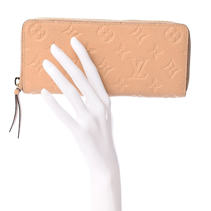 Louis Vuitton Empreinte Clemence Wallet Dune 2 of 10