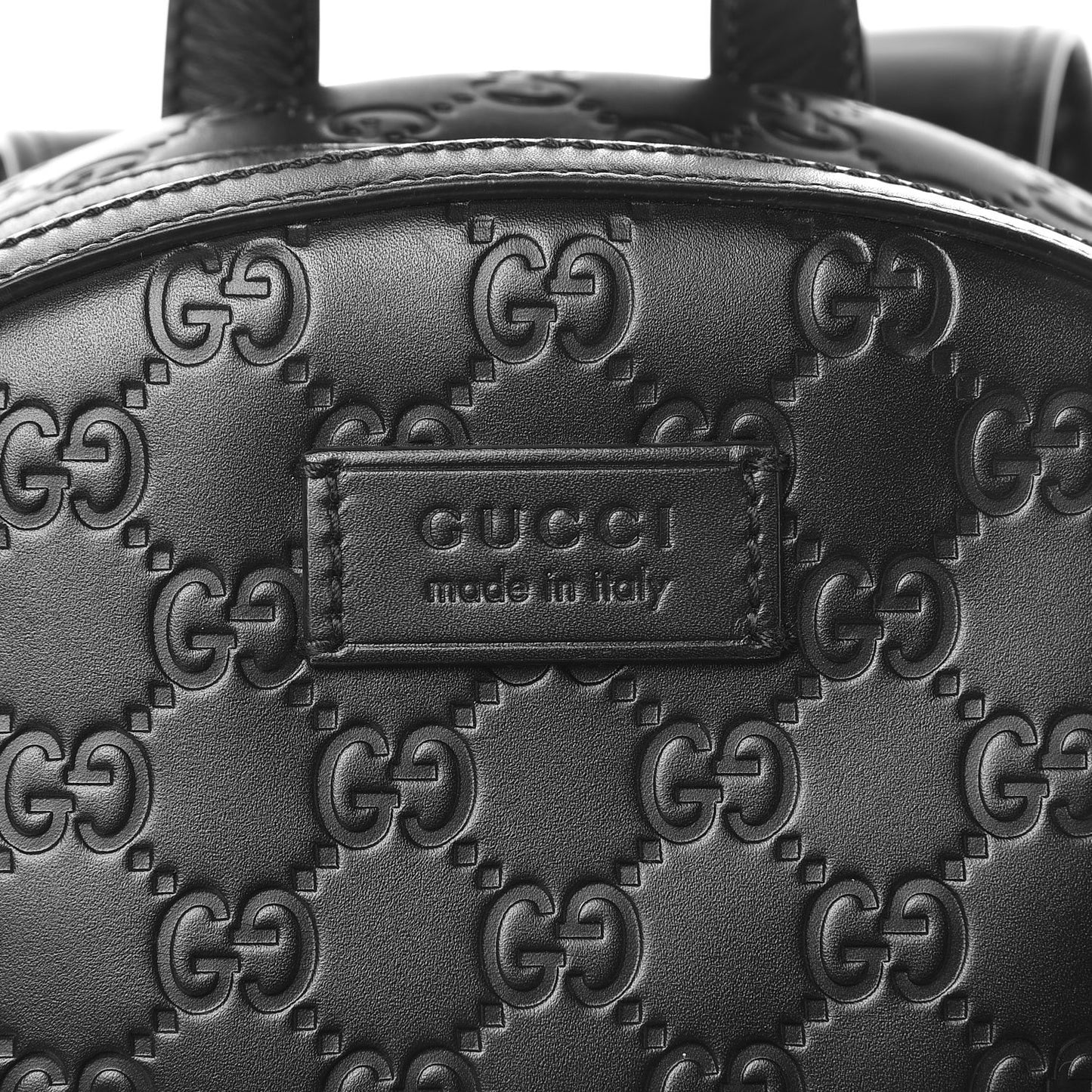 Guccissima Signature Day Backpack Black
