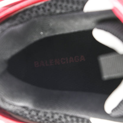 Balenciaga Mesh Nylon Womens Track Sneakers 39 Red White 7 of 8