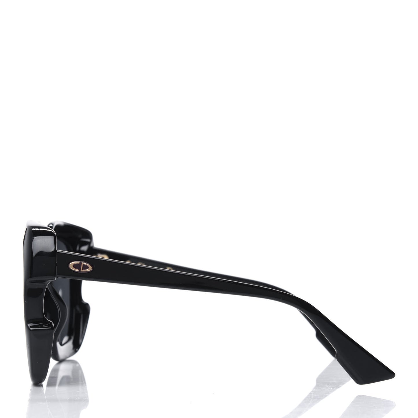 Square DiorGaia Sunglasses Black