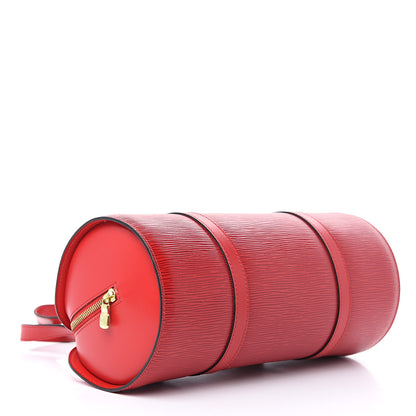 Louis Vuitton Epi Soufflot Castillan Red 4 of 9