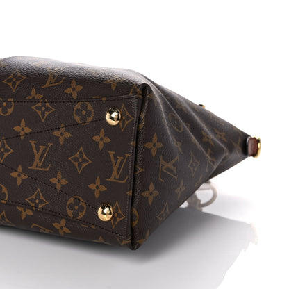 Louis Vuitton Monogram V Tote MM Black 8 of 8