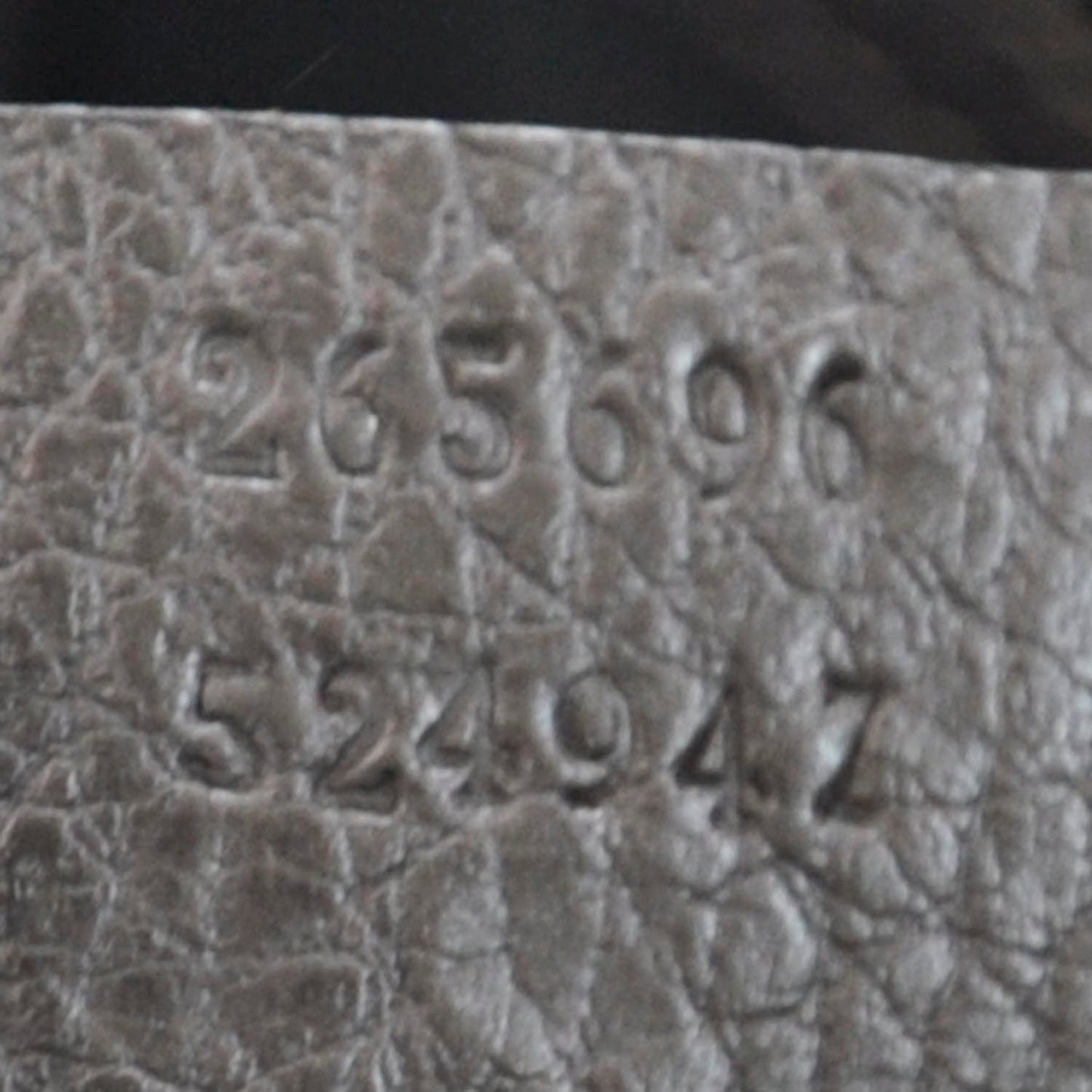 Crystal Monogram Large Joy Tote Beige Ebony Testa di Moro