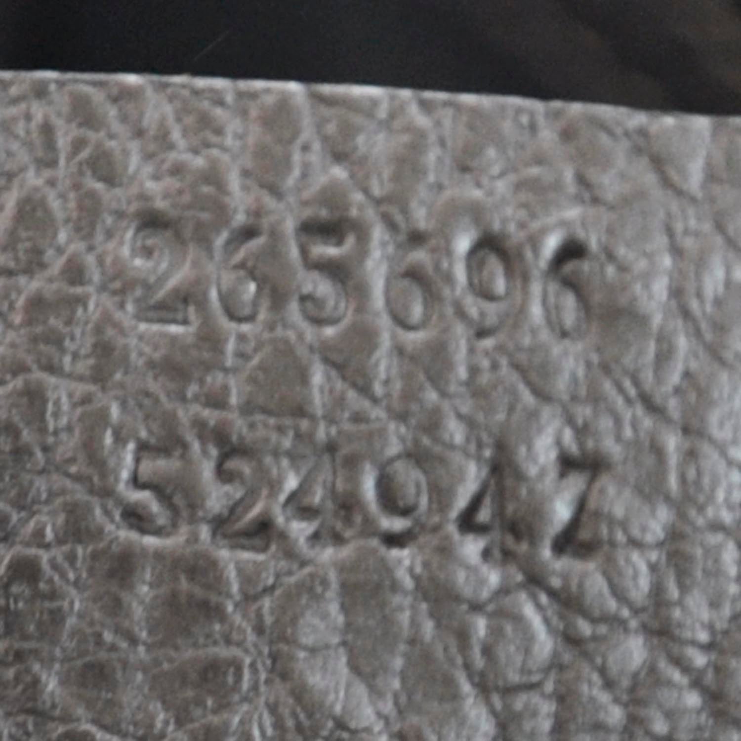 Gucci Crystal Monogram Large Joy Tote Beige Ebony Testa di Moro 11 of 12