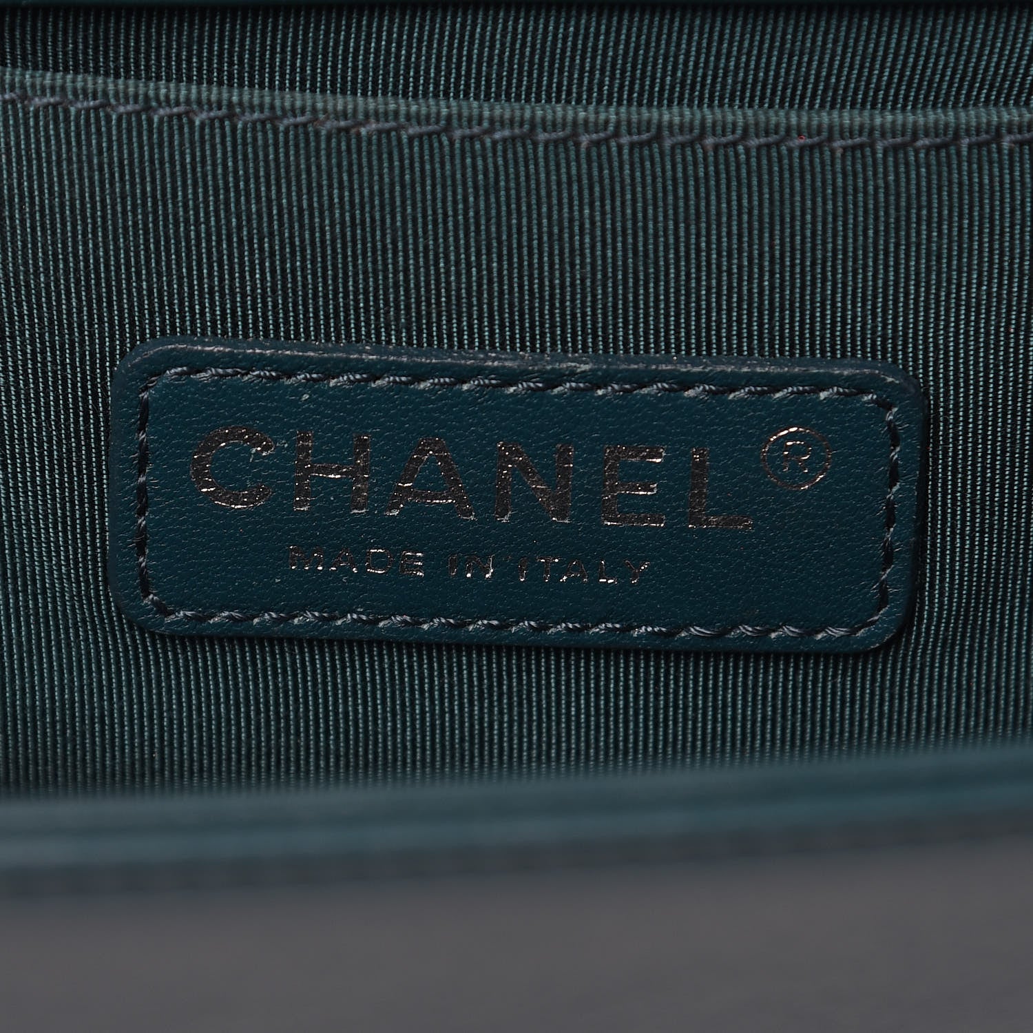 Chanel Lambskin Quilted Medium Boy Flap Dark Green 6 of 13