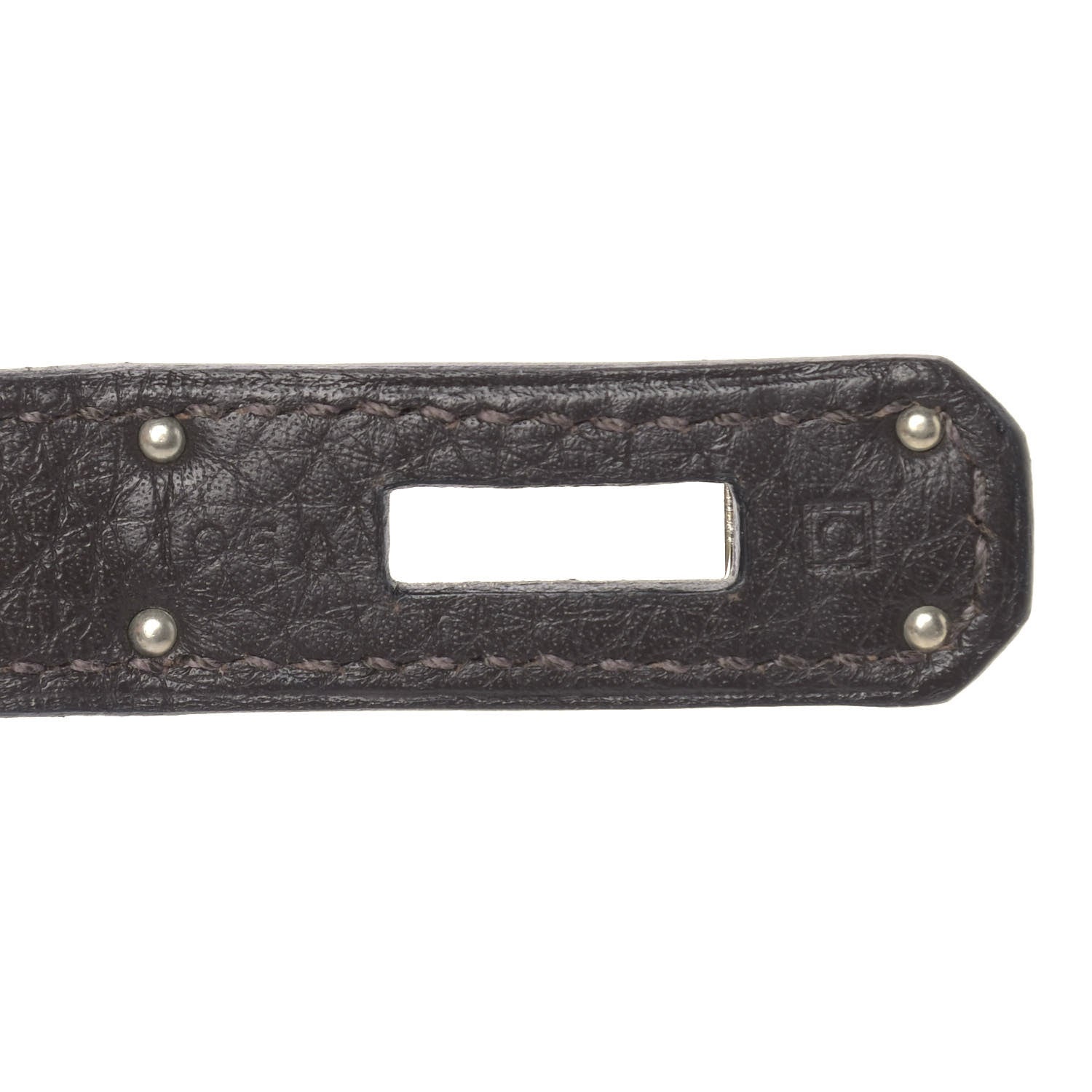 Hermes Taurillon Clemence Birkin 30 Chocolate 5 of 14