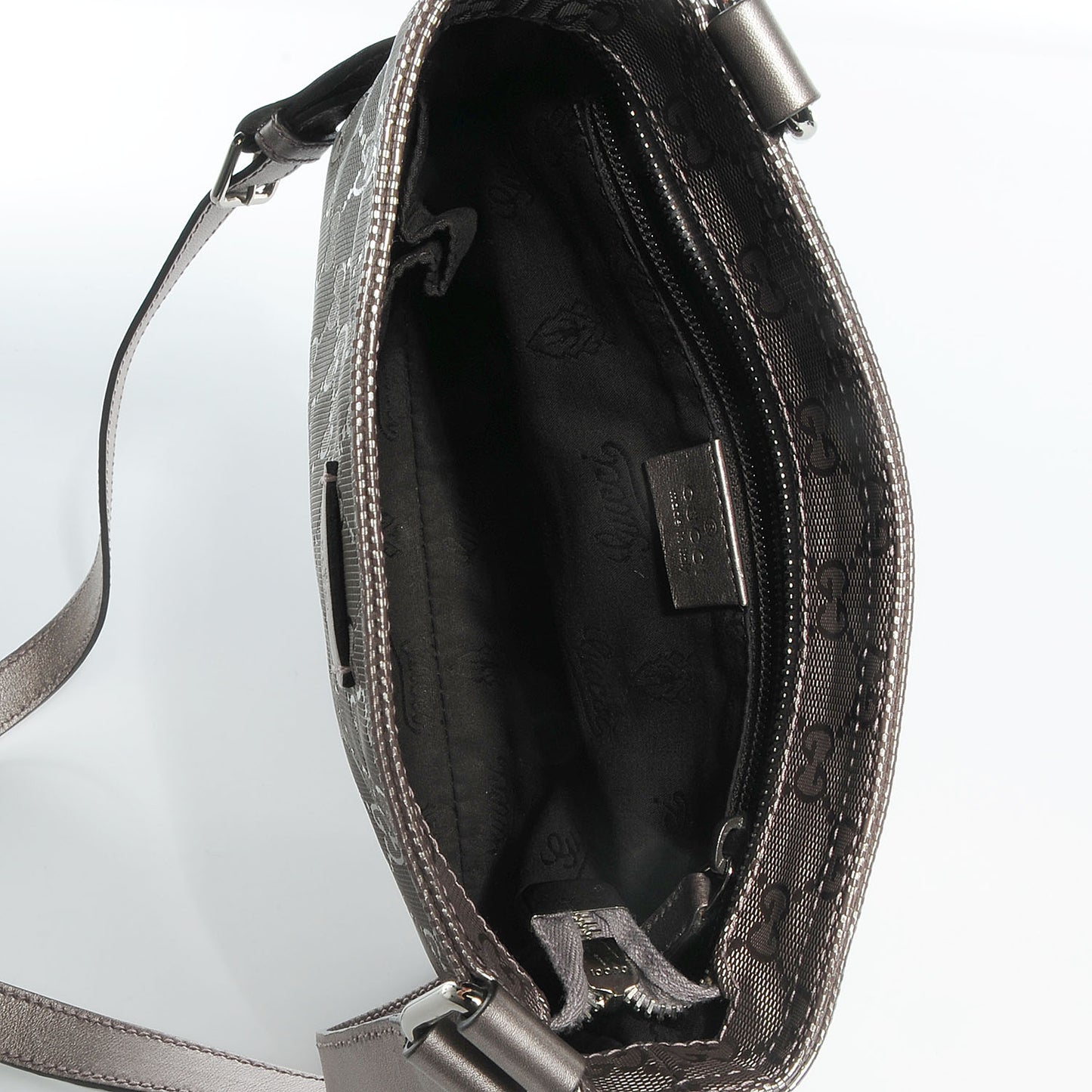 Imprime Monogram Small Flat Messenger Bag Mauve