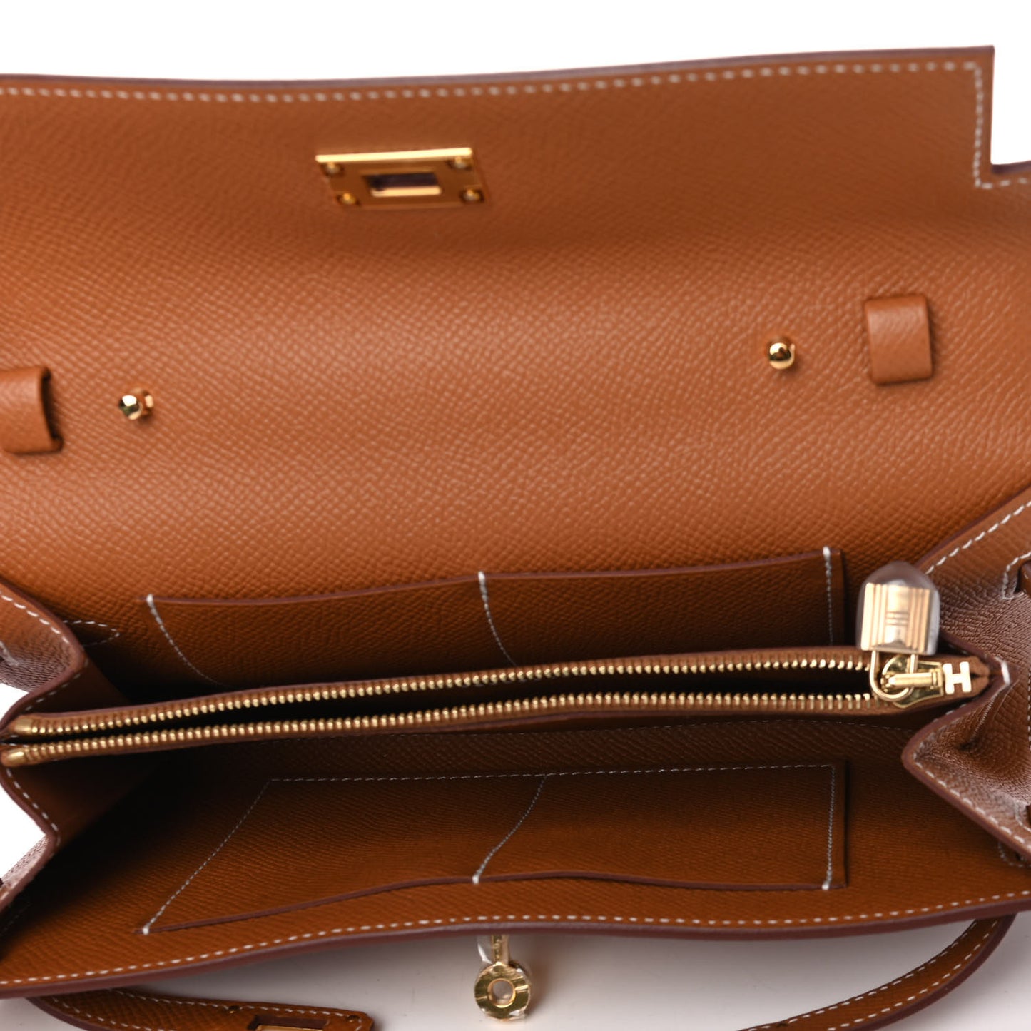 Epsom Kelly Wallet To Go Gold