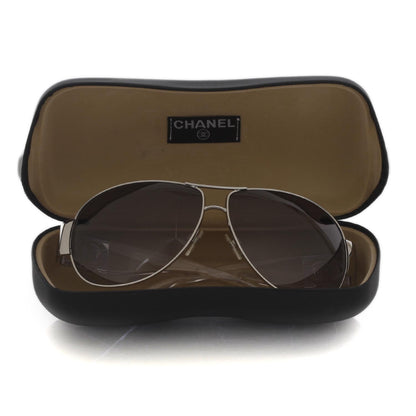 Chanel Aviator Sunglasses 4128 Clear 11 of 11