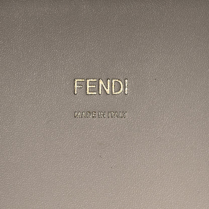 Fendi Vitello King Plexiglass Medium Fendi Sunshine Shopper Tote White Ice 6 of 13