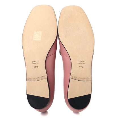 Gucci Calfskin Horsebit Loafers 37.5 Soft Pink 4 of 4