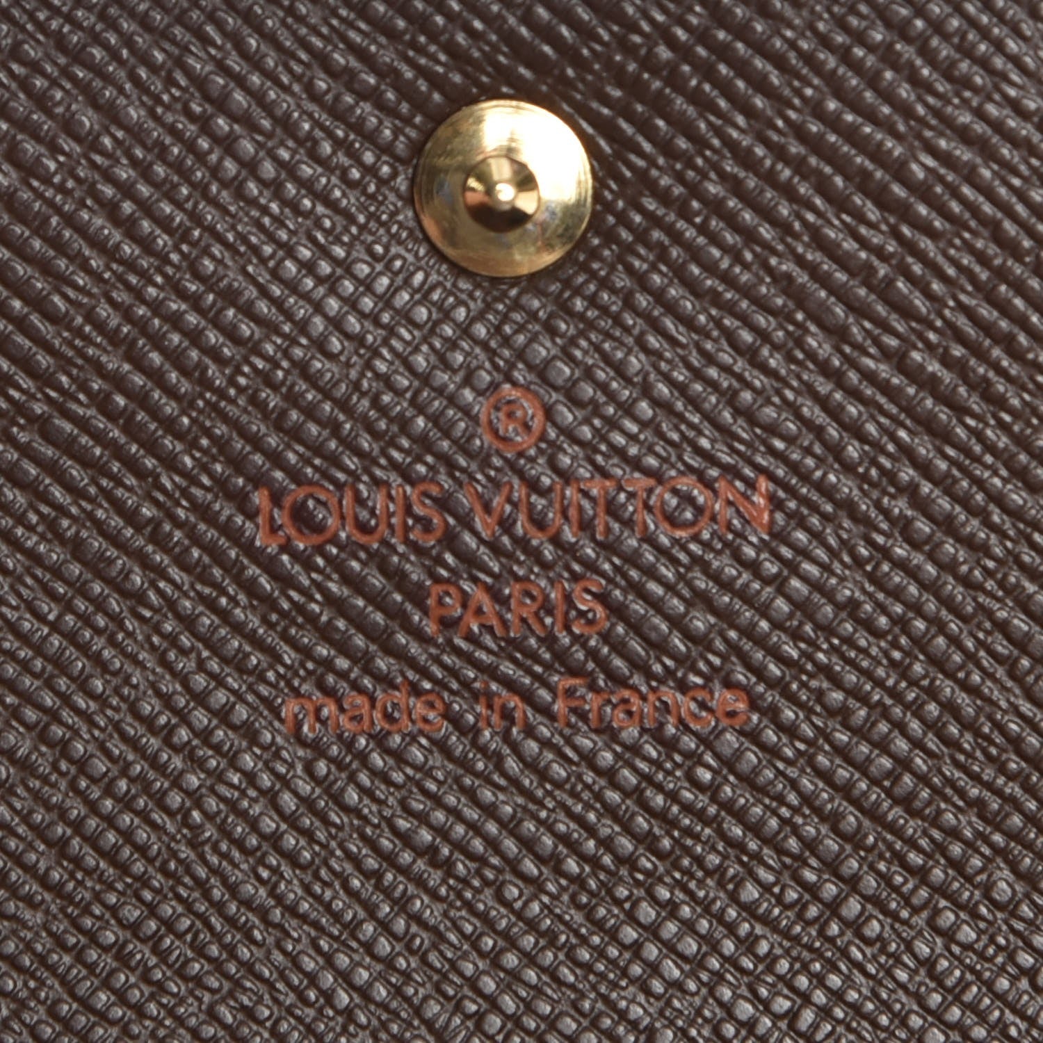 Louis Vuitton Damier Ebene Porte Tresor Etui Papier Wallet 5 of 9