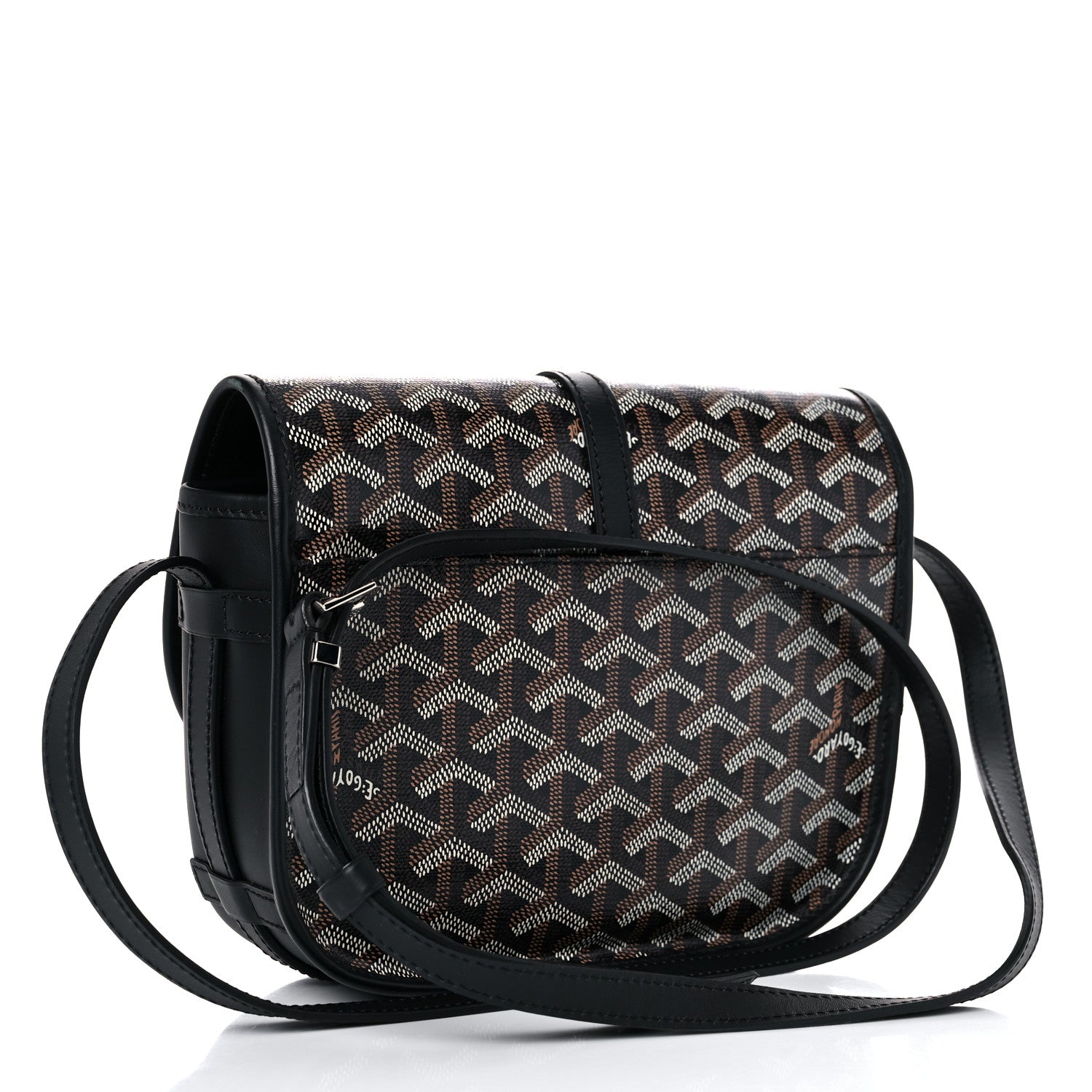 Goyard Goyardine Belvedere II PM Messenger Bag Black 2 of 14