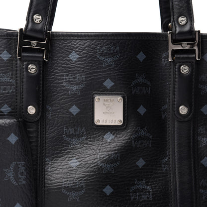 MCM Visetos Shopping Tote Black 13 of 13