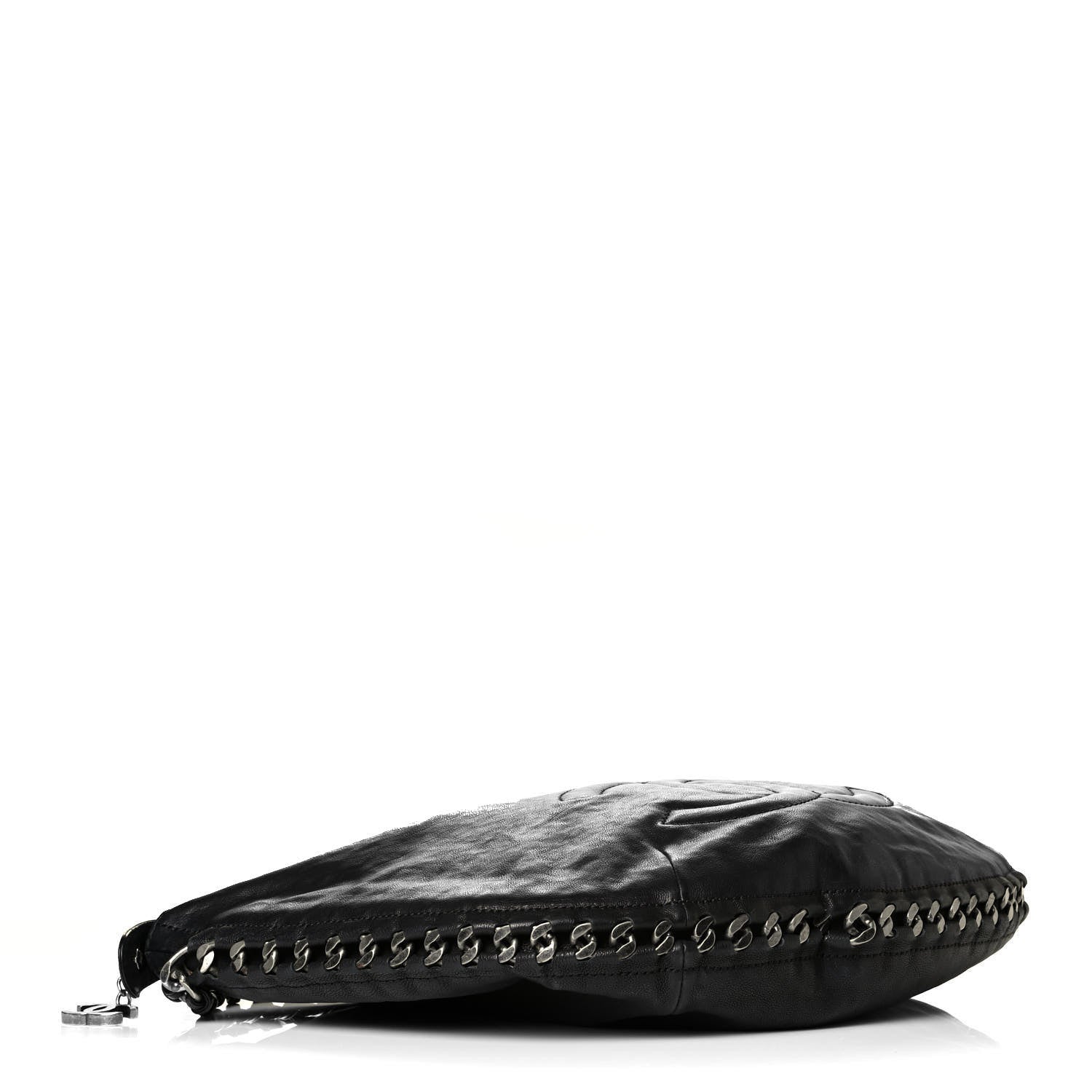 Chanel Calfskin Modern Chain Hobo Black 3 of 7