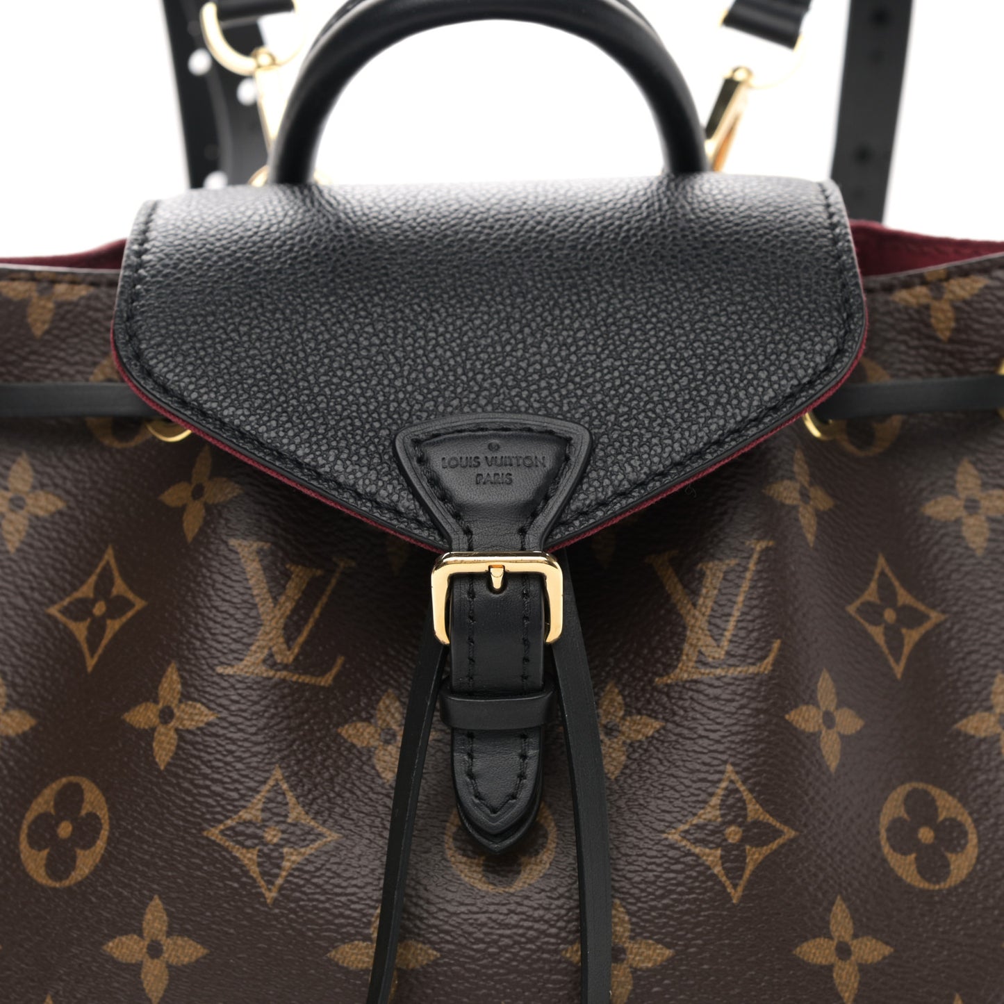 Monogram BB Montsouris NM Backpack Black