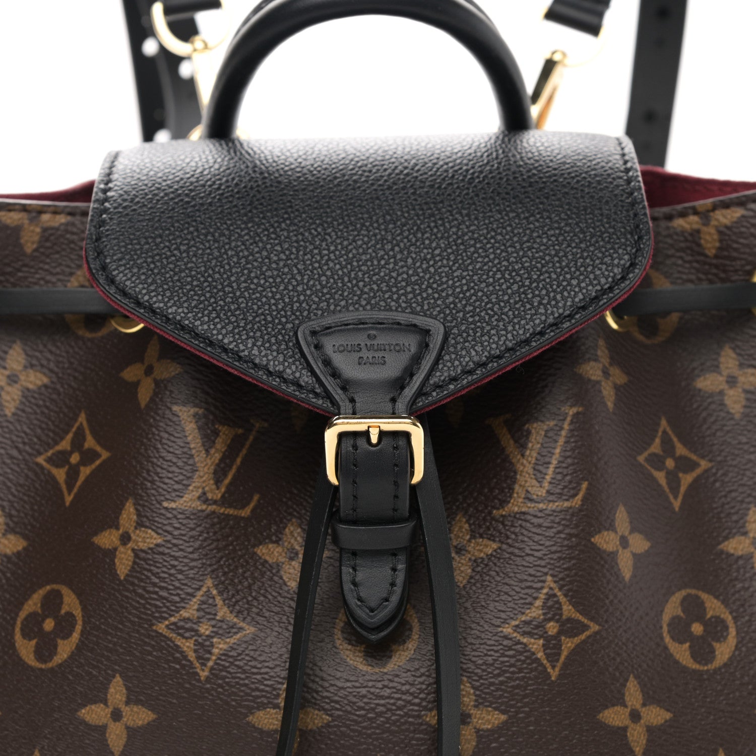 Louis Vuitton Monogram BB Montsouris NM Backpack Black 8 of 11