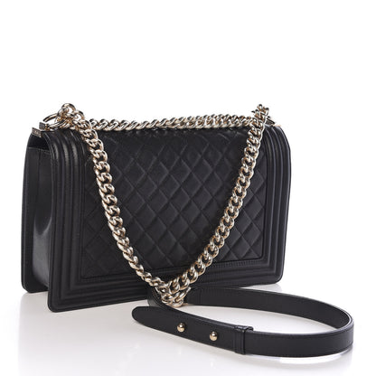 Chanel Caviar Quilted New Medium Boy Flap Black 3 of 11