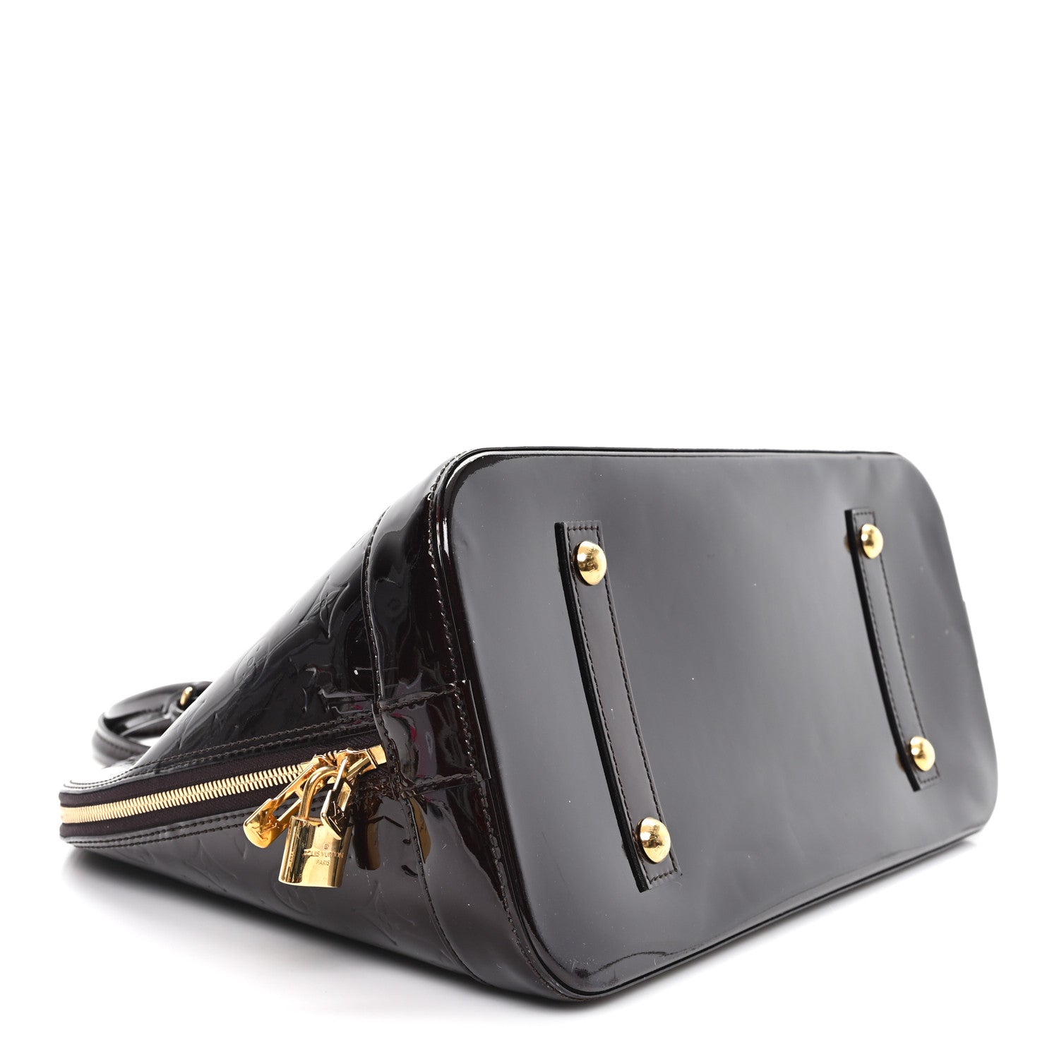 Louis Vuitton Vernis Alma GM Amarante 4 of 10