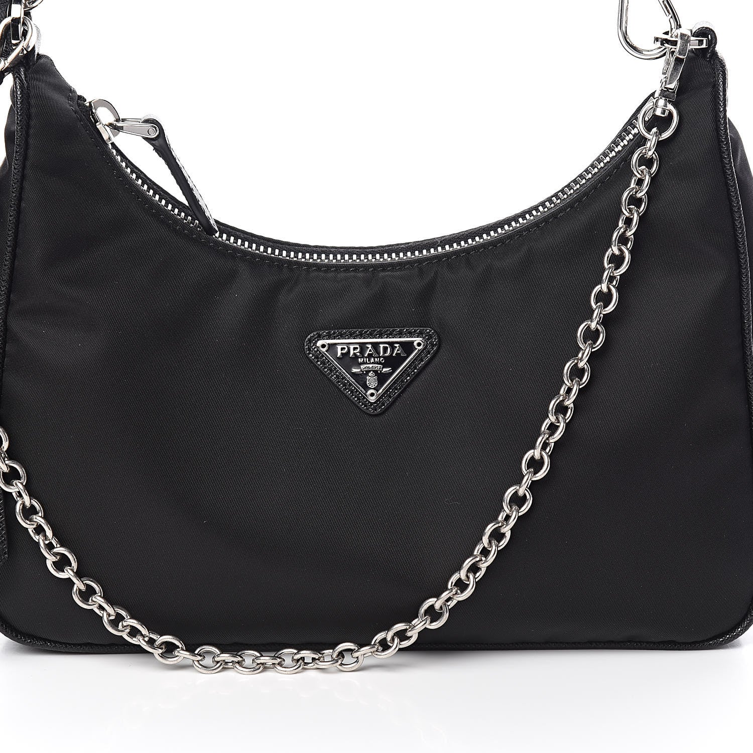 Prada Nylon Re-Edition 2005 Shoulder Bag Black 11 of 11