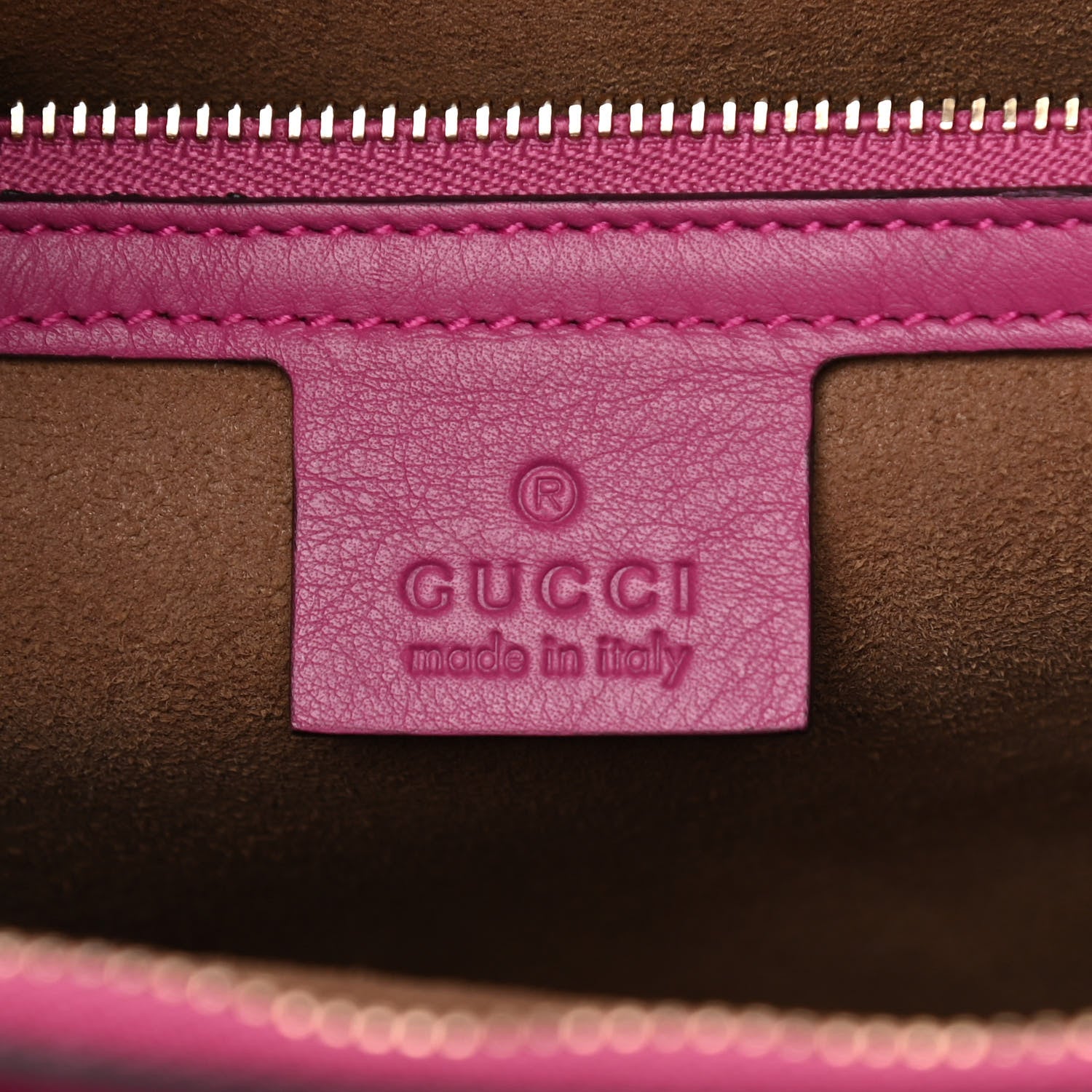 Gucci Calfskin Small Top Handle Bag Hibiscus Red New Rosette 6 of 23