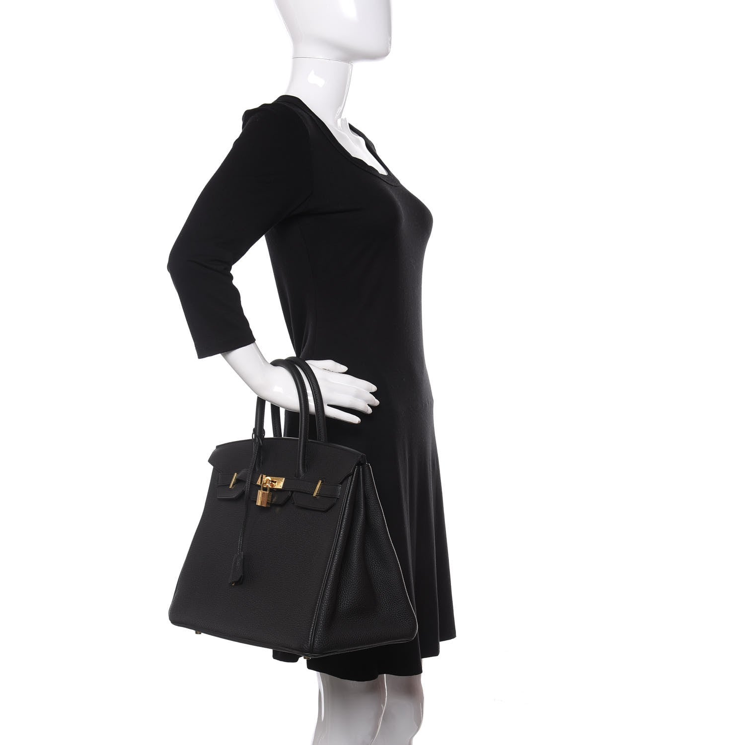 Hermes Togo Birkin 35 Black 2 of 11