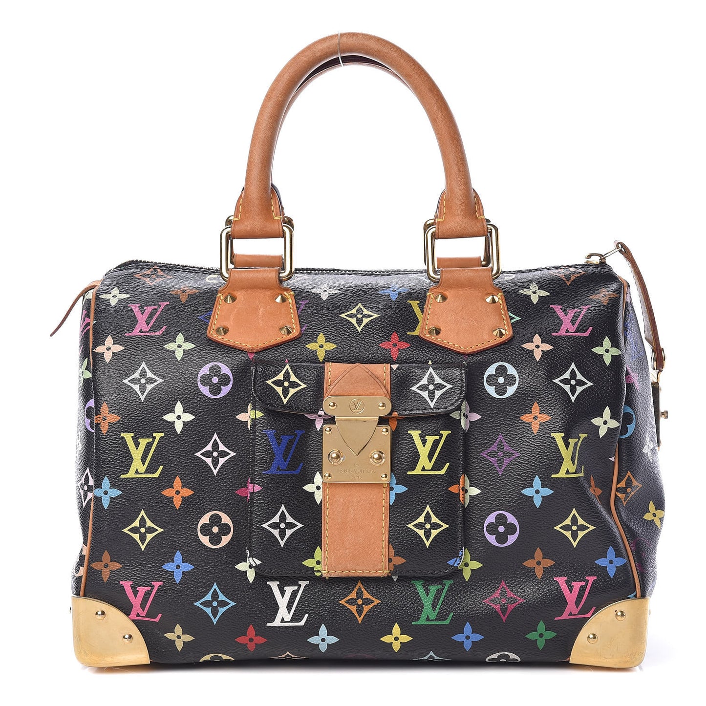 Monogram Multicolor Speedy 30 Black